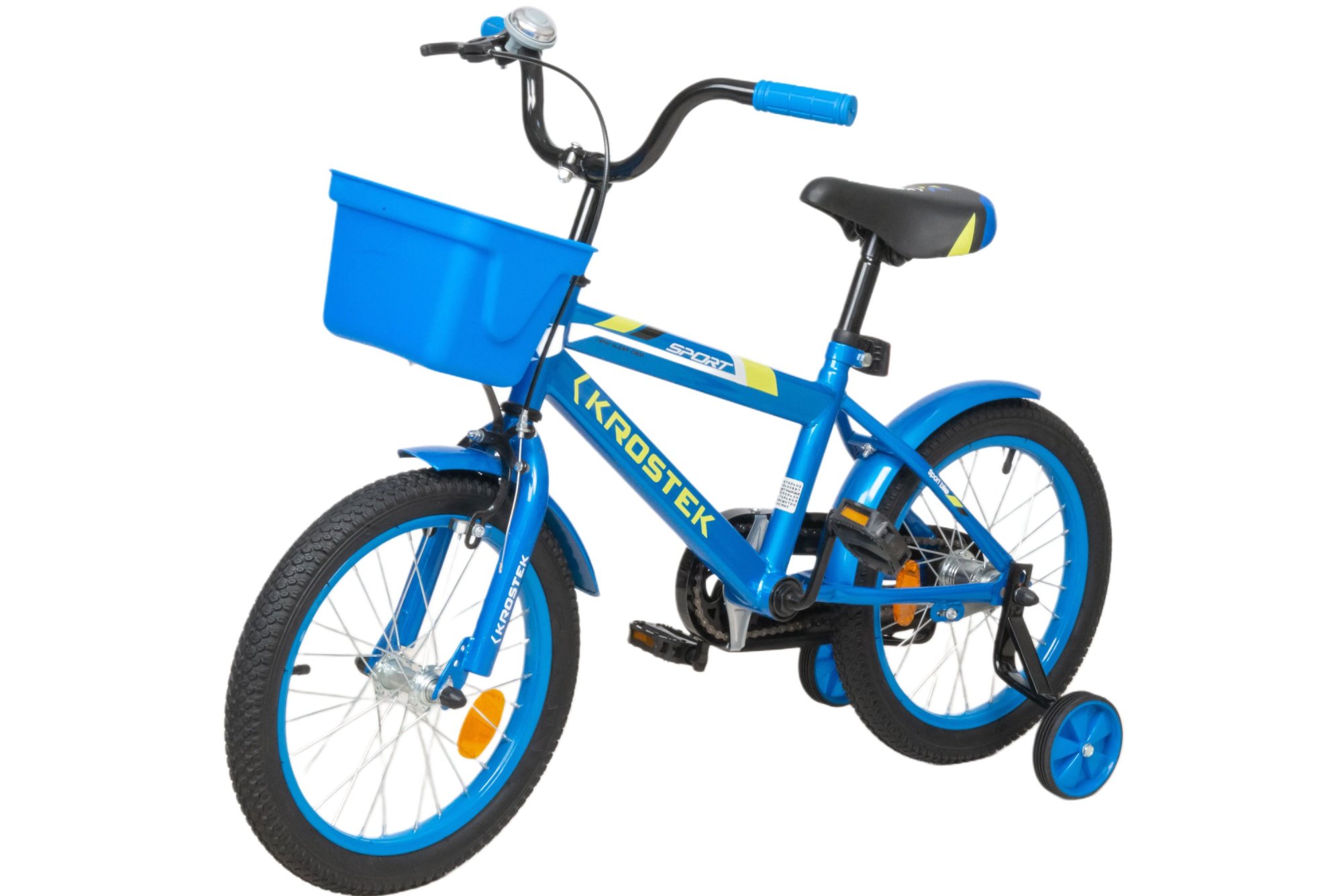 Велосипед 16" KROSTEK RALLY (синий)