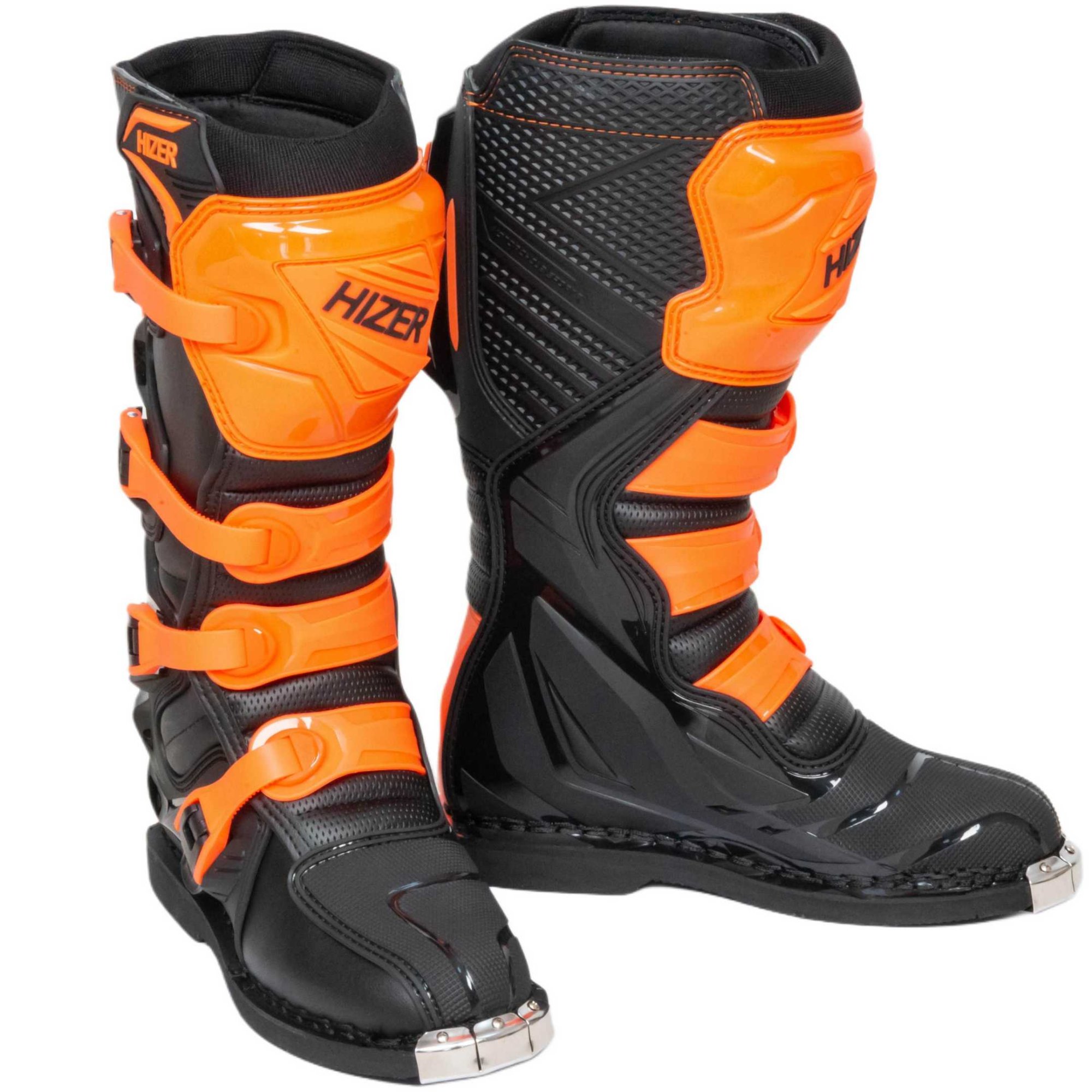 Мотоботинки HIZER X2401 orange (р. 41)