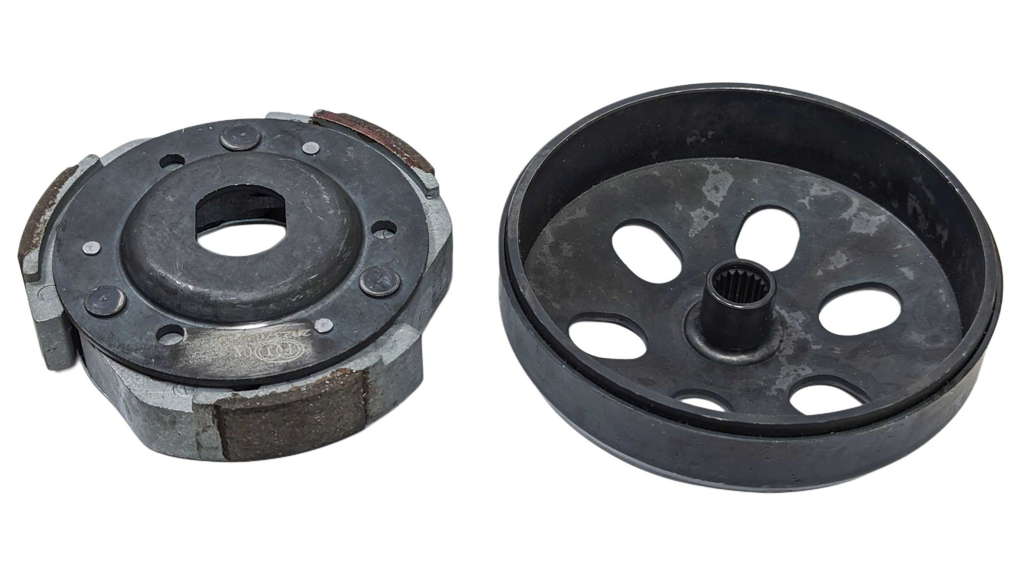 Барабан сцепления в сборе 163QMK с балансиром 	